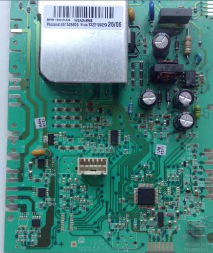 Reparatur AEG Lavamat Waschmaschinen-Steuerung EWM1000 EWM1000+. Schaltet nach kurzer Zeit ab. Elektronik defekt