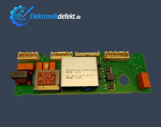 Reparatur Miele Waschmaschine Steuerung EL200 -A/-B/-C/-D defekt. Wenn Spülen blinkt und Motor nicht dreht