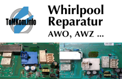 Reparatur Whirlpool AWO, AWZ Steuerung - Totalausfall